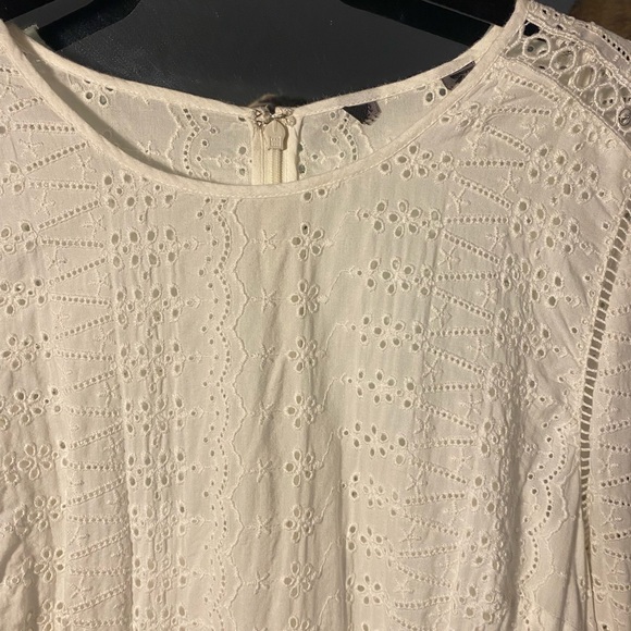 J. Crew white eyelet dress size 8 - Picture 8 of 11